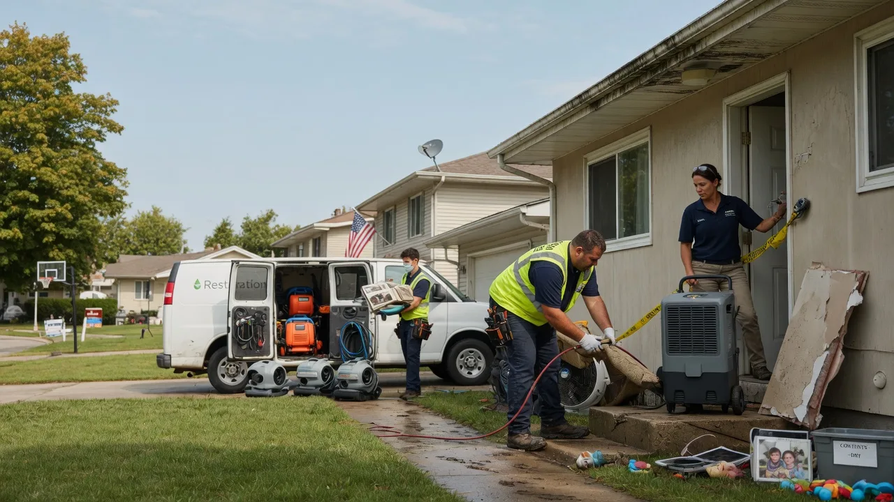 Water Damage Restoration in Okoboji, IA near me